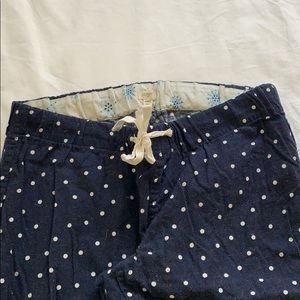 J.Crew Polka Dot Pajama Pants